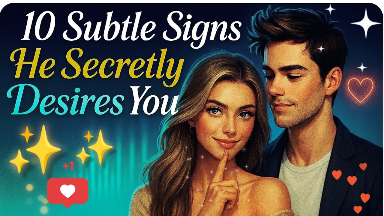  “He Desires You More Than You Think… 10 Secret Signs You’ve Missed” 👀