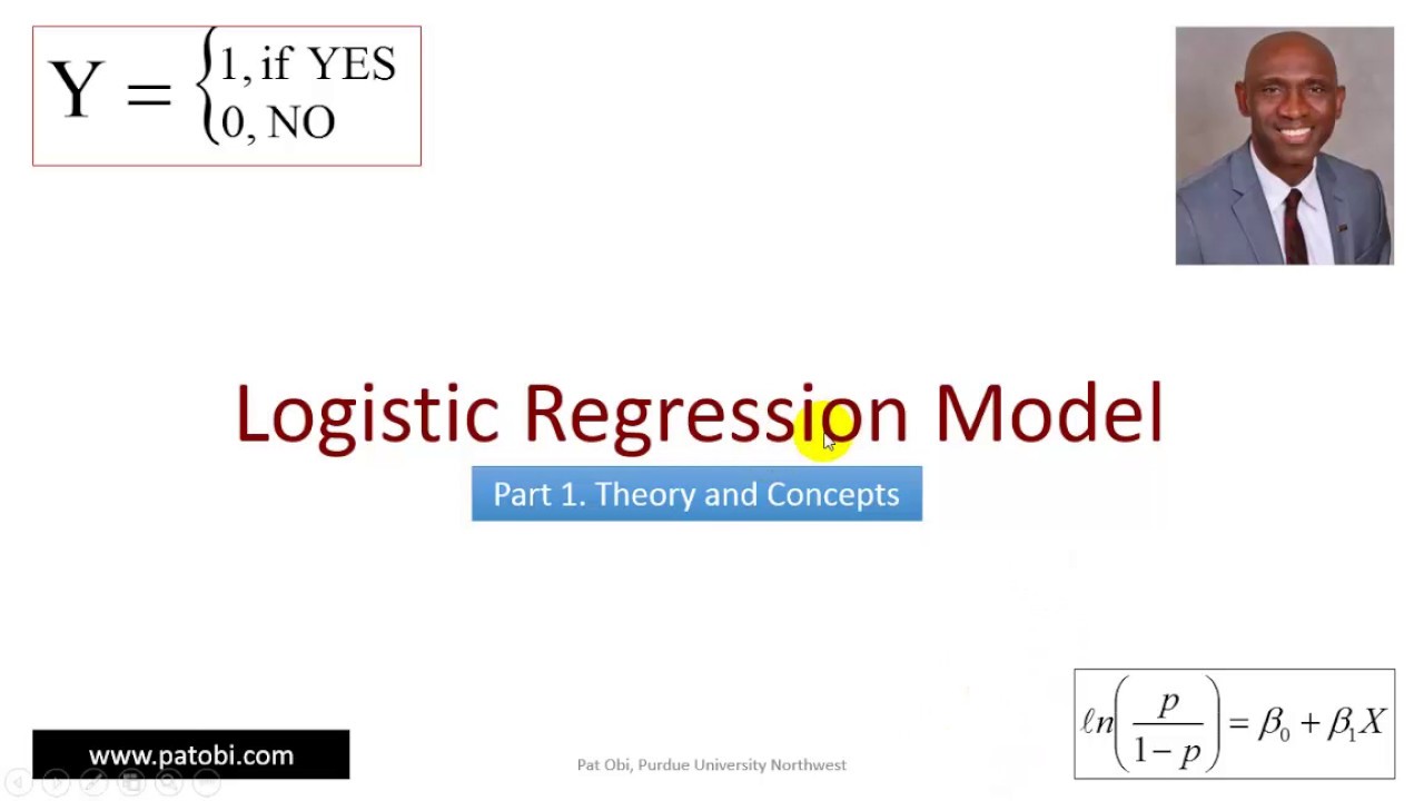 Logistic Regression 1 - Theory and Concepts