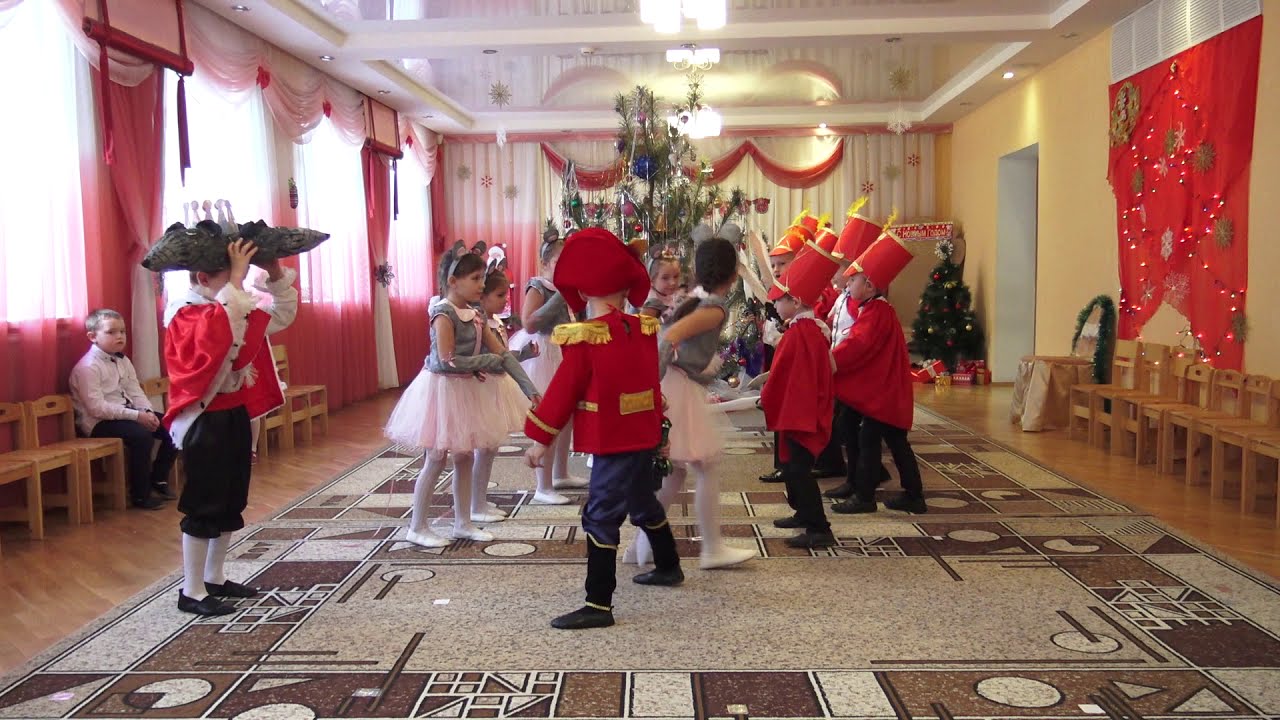 Битва Мышей и  Солдатиков (6-7 лет). Детский сад. Новогодний утренник 