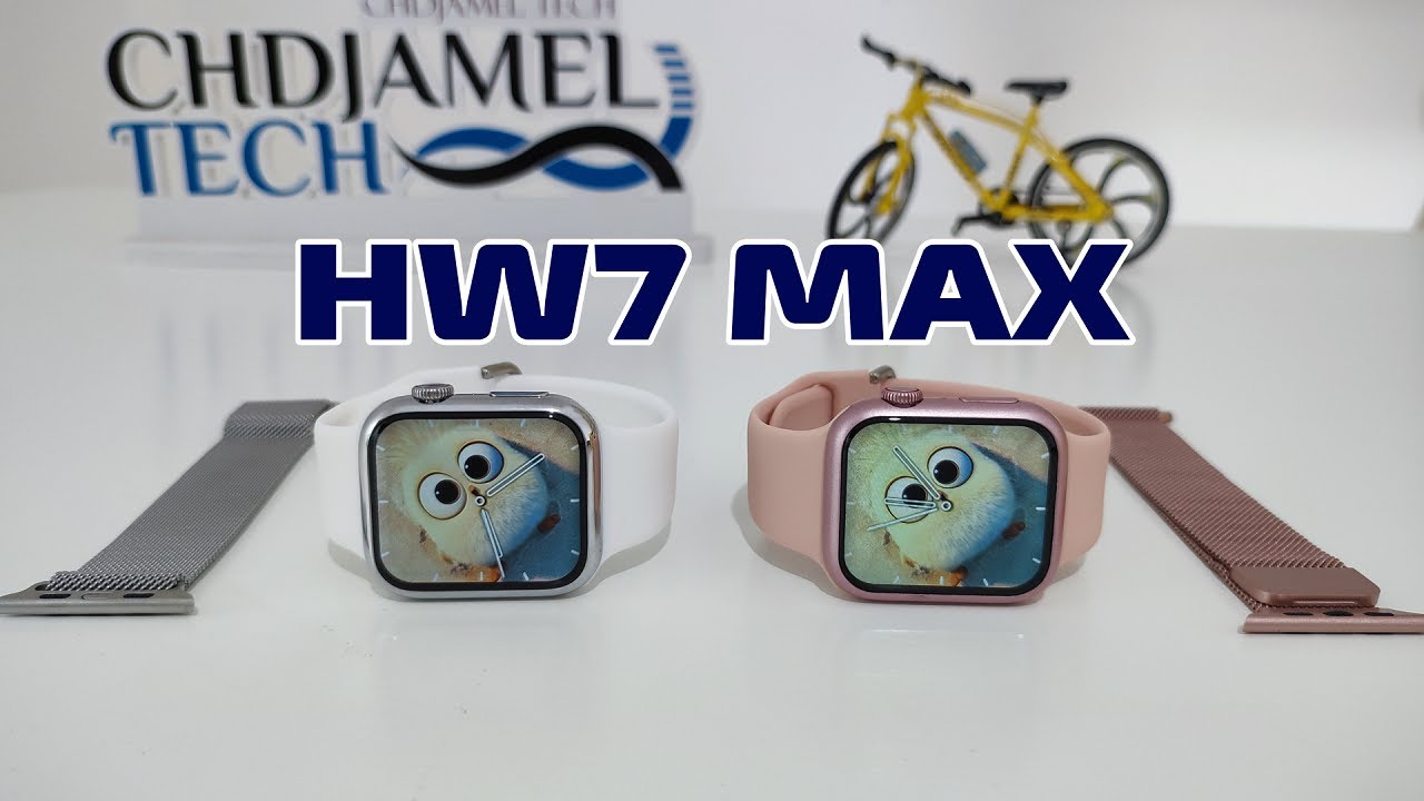 فتح العلبة و نظرة على الساعة الذكية HW7 MAX