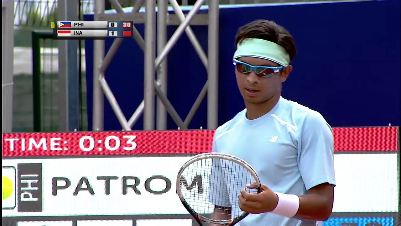 SEA Games 2015 Team SF: Christopher Rungkat vs Patrombon