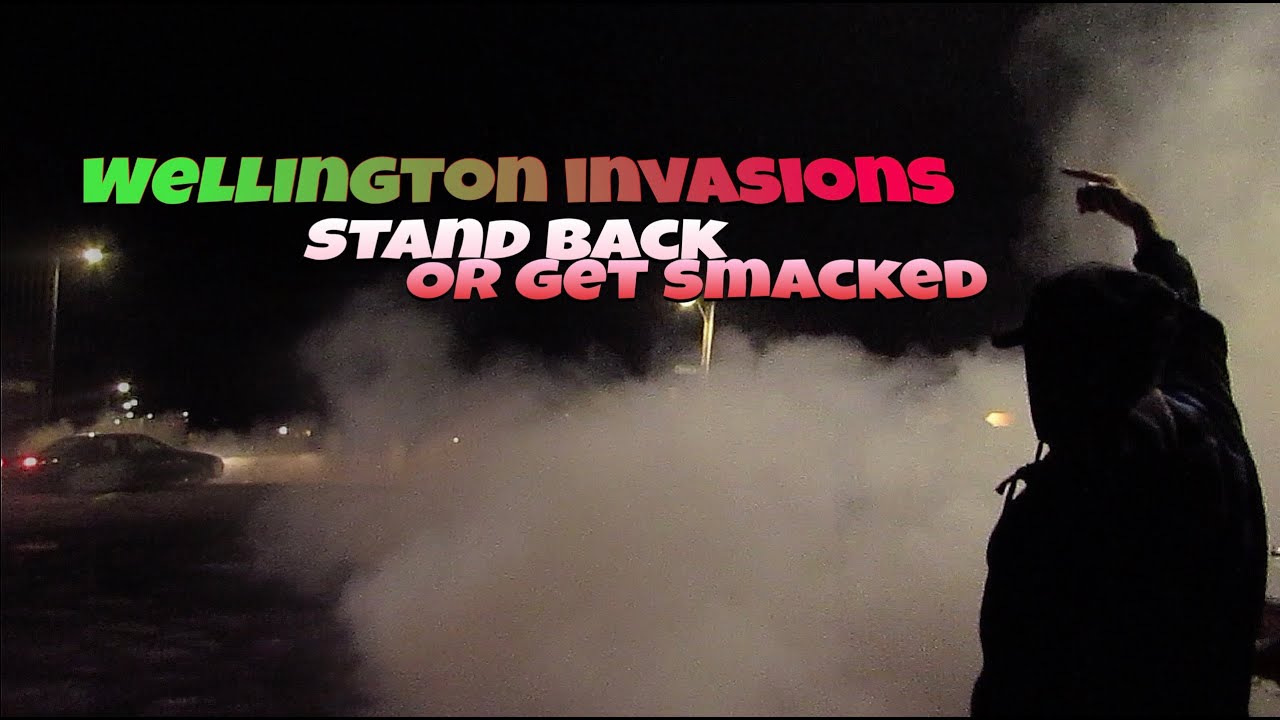 Wellington Invasion CHAOTIC CAR MEET