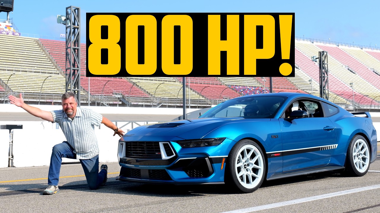 Я тестирую новый Ford Mustang GT FP800S с 800 л.с. и МКПП &mdash; у него мощность как у GTD за ЧАСТЬ цены!