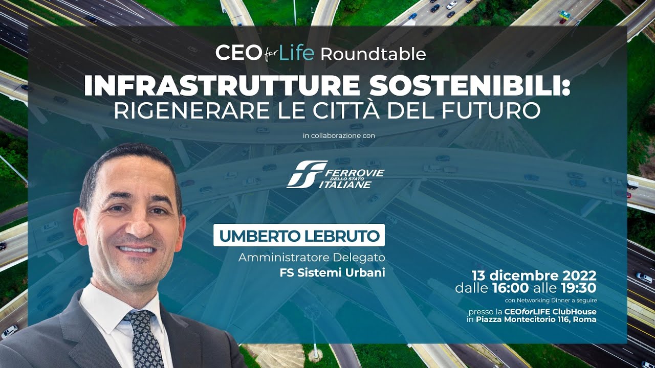 Umberto Lebruto, Amministratore Delegato, FS Sistemi Urbani - Roundtable FS