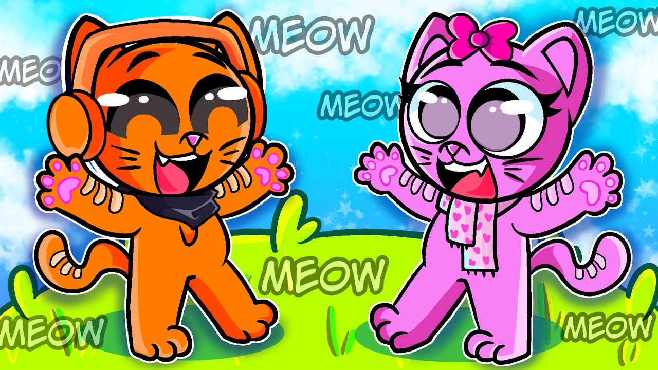 Teniendo una FAMILIA de GATOS en Roblox!