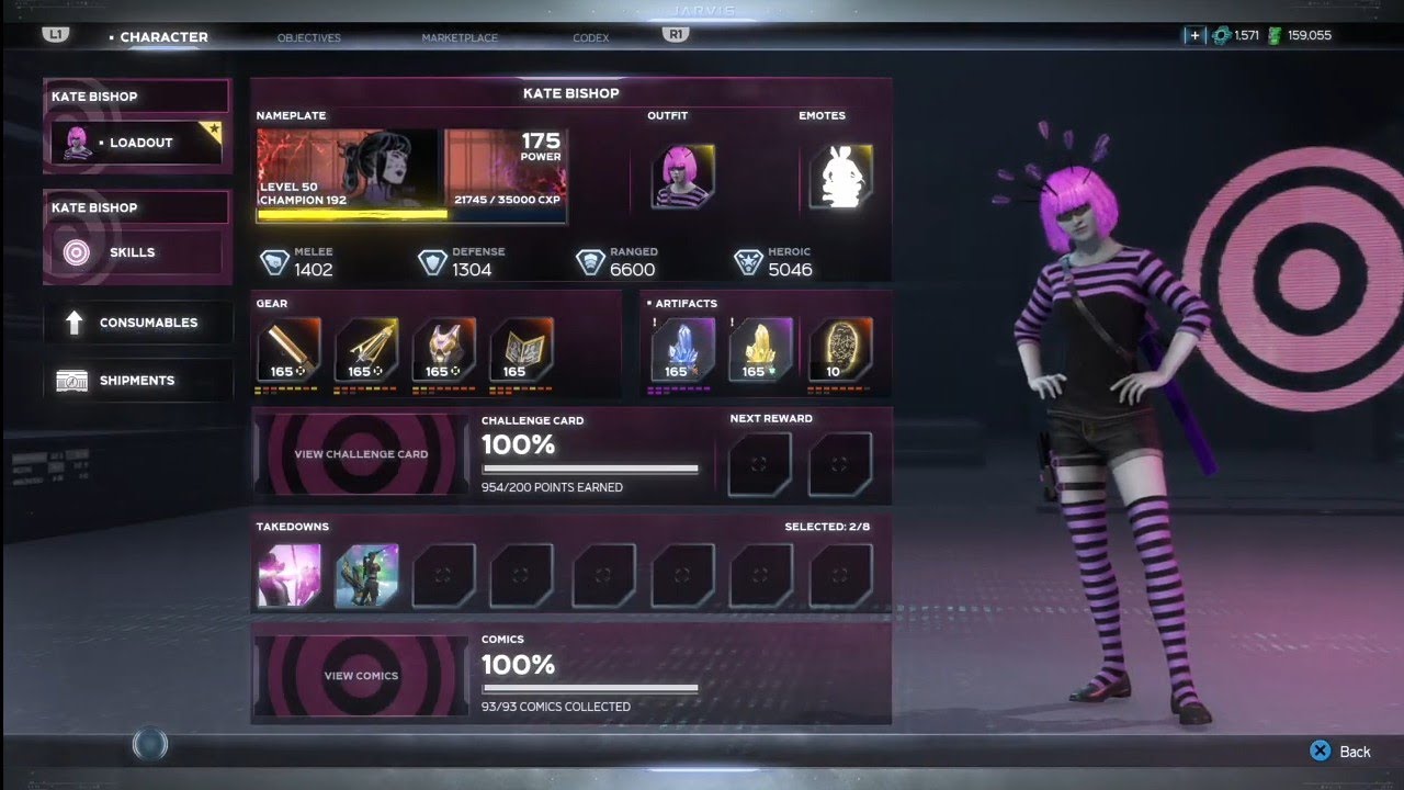 Klaw Eye One Phasing Discordant Sound Raid | Marvel's Avengers | With Range Build Kate Bishop