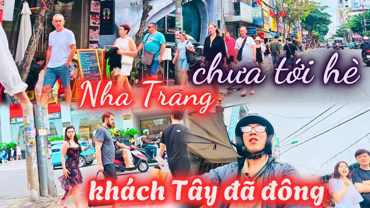 Nha Trang chưa tới hè nhưng khách Tây đã đông nườm nượp | Dự báo một mùa hè “ rực lửa” 