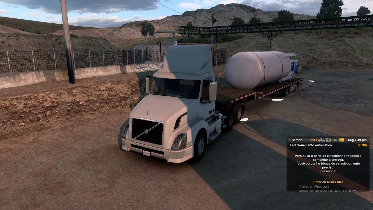 JOGANDO AMERICA TRUCK SIMULATOR