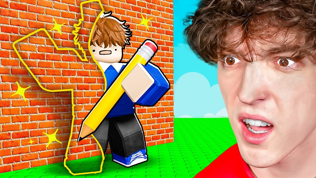 ROBLOX: СТАНЬ ТЕМ, ЧТО НАРИСОВАЛ!