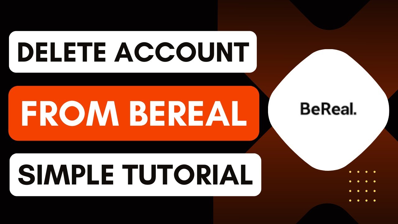 Как удалить свою учетную запись из BeReal