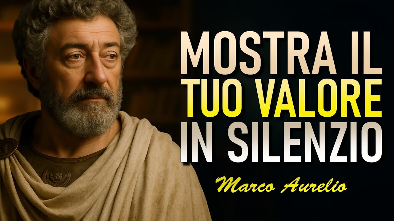 DIMOSTRA Il Tuo VALORE Senza Dire Una PAROLA, È SORPRENDENTE (Marco Aurelio)