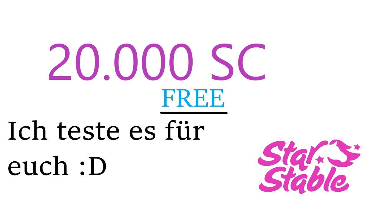 20.000 STAR COINS FREE / Ich Teste es ! ;D Star Stable