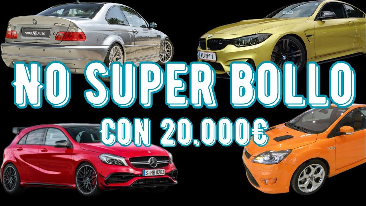 AUTO DIVERTENTI NO SUPER BOLLO: TOP 5 CON 20.000€