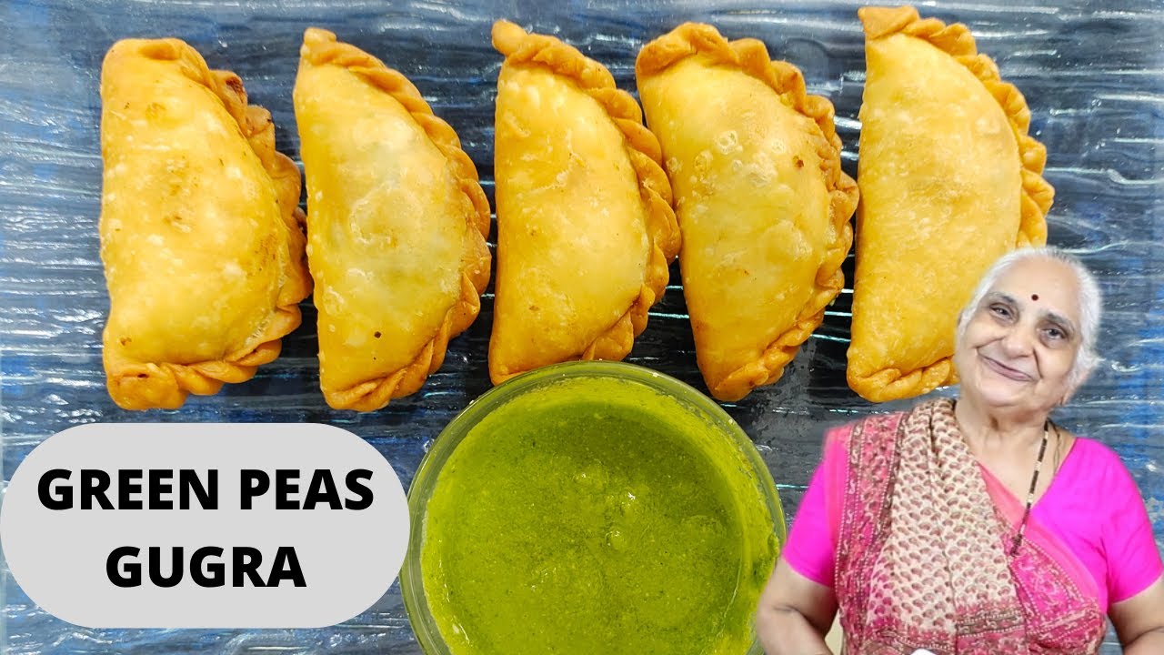 Famous Gujarati Green Peas Gugra / Vatana na Gugra recipe by Gujju Ben I  मटर के गुग्रे