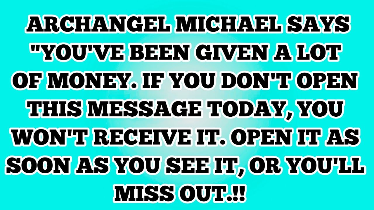 🔴ONLY 3 MINUTES LEFT - ARCHANGEL MICHAEL SAYS TODAY, GOD SENT ΜΕ ΤΟ DELIVER THIS MESSAGE...