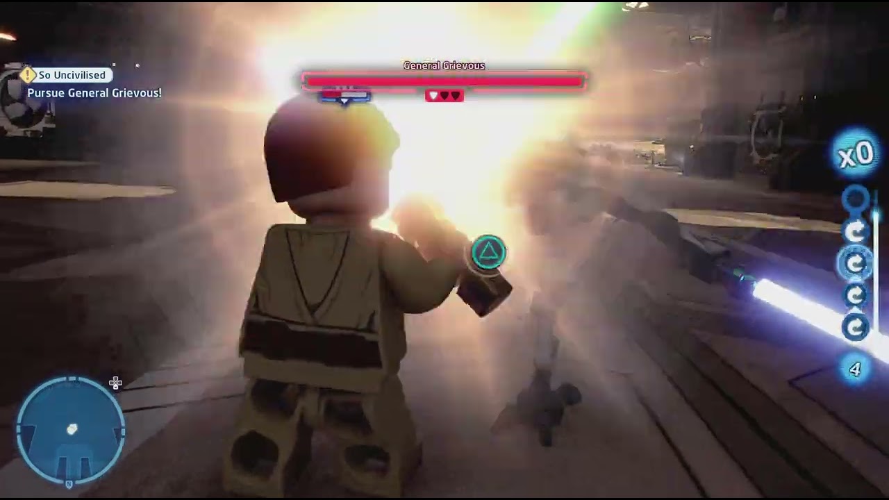 LEGO Star Wars: The Skywalker Saga_ fight general grievous as aurra sing