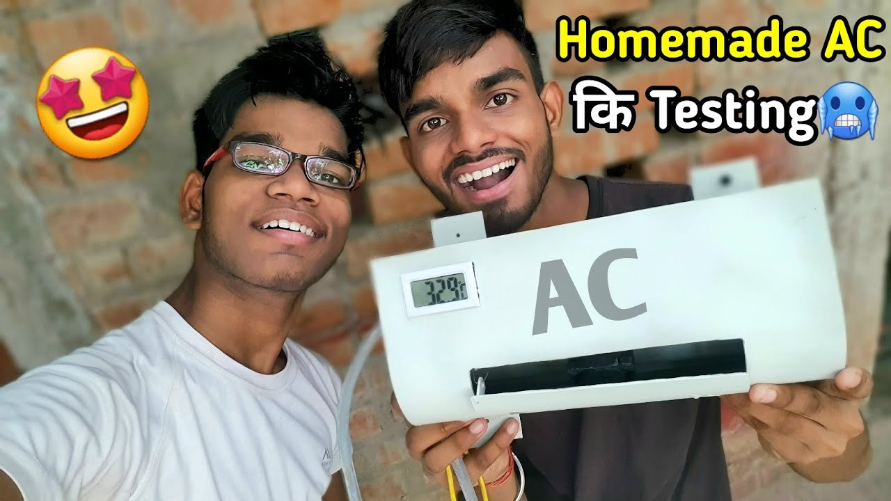 Homemade Ac कि Testing 🤩👌 | Homemade Air Conditioner | AK technical amrit