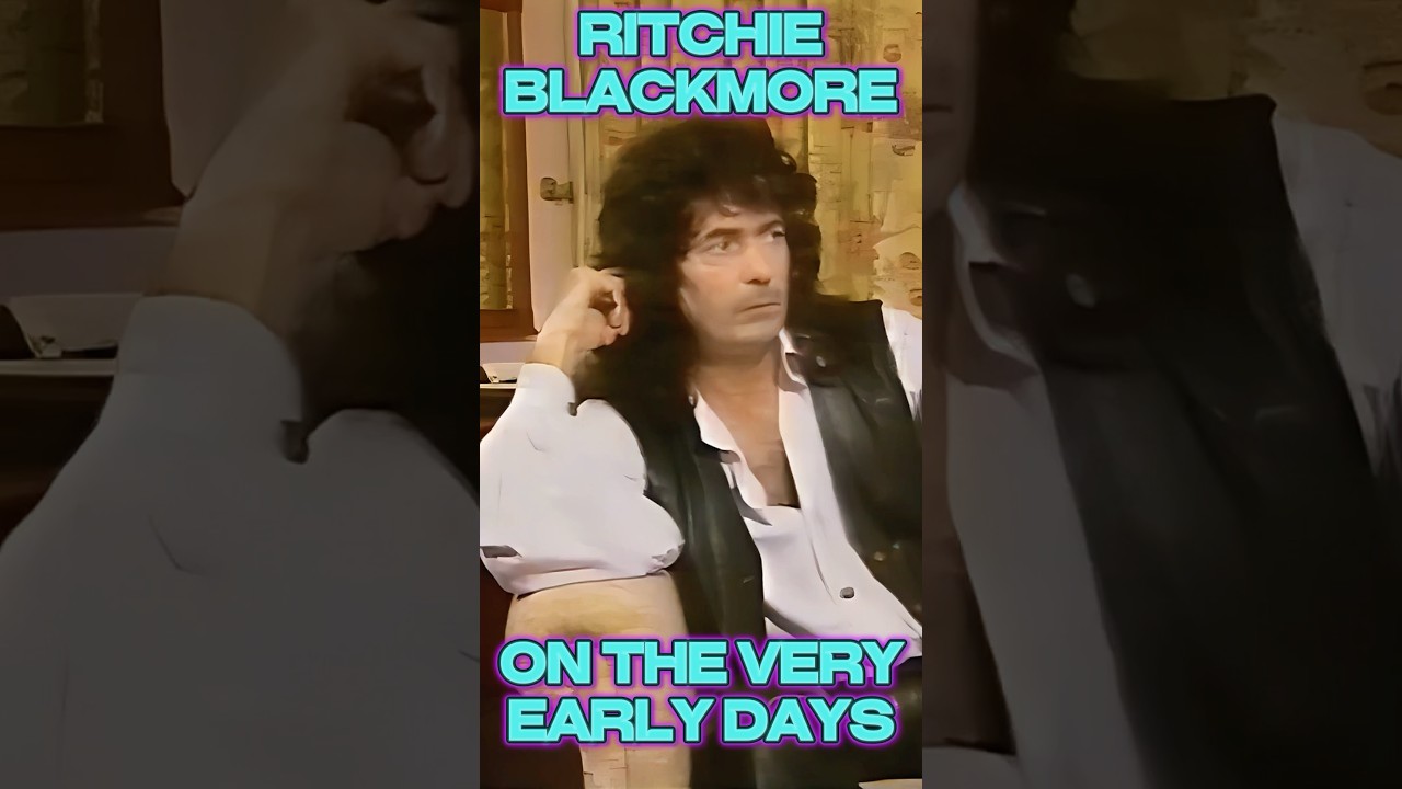 DEEP PURPLE's Ritchie Blackmore talk EARLY days!                