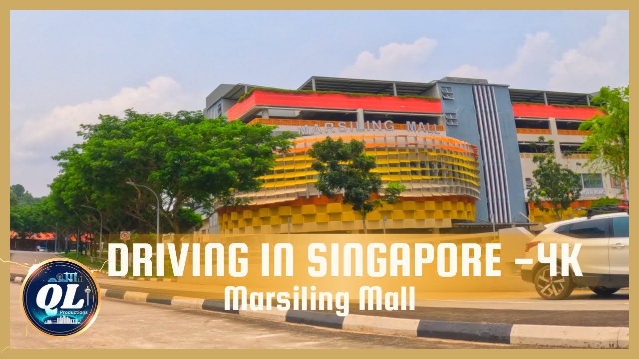 [100 SUBSCRIBERS BONUS!🎉] Driving to Marsiling Mall Hawker Centre - 4K | Singapore Driving 2023