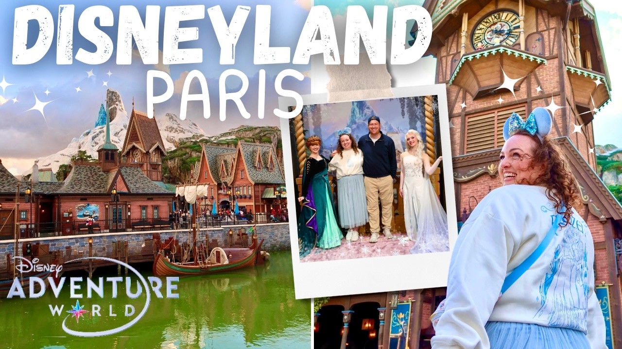 DISNEYLAND PARIS VLOG! ❄️ World Of Frozen, Disney Adventure World Rides, Merch & Regal View Lounge ✨
