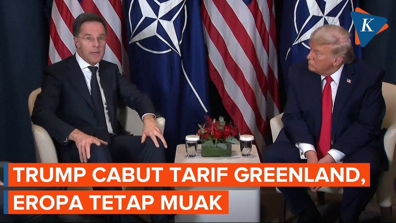 Ancaman Tarif Greenland Dicabut, Sindiran Trump Tetap Bikin Eropa Muak