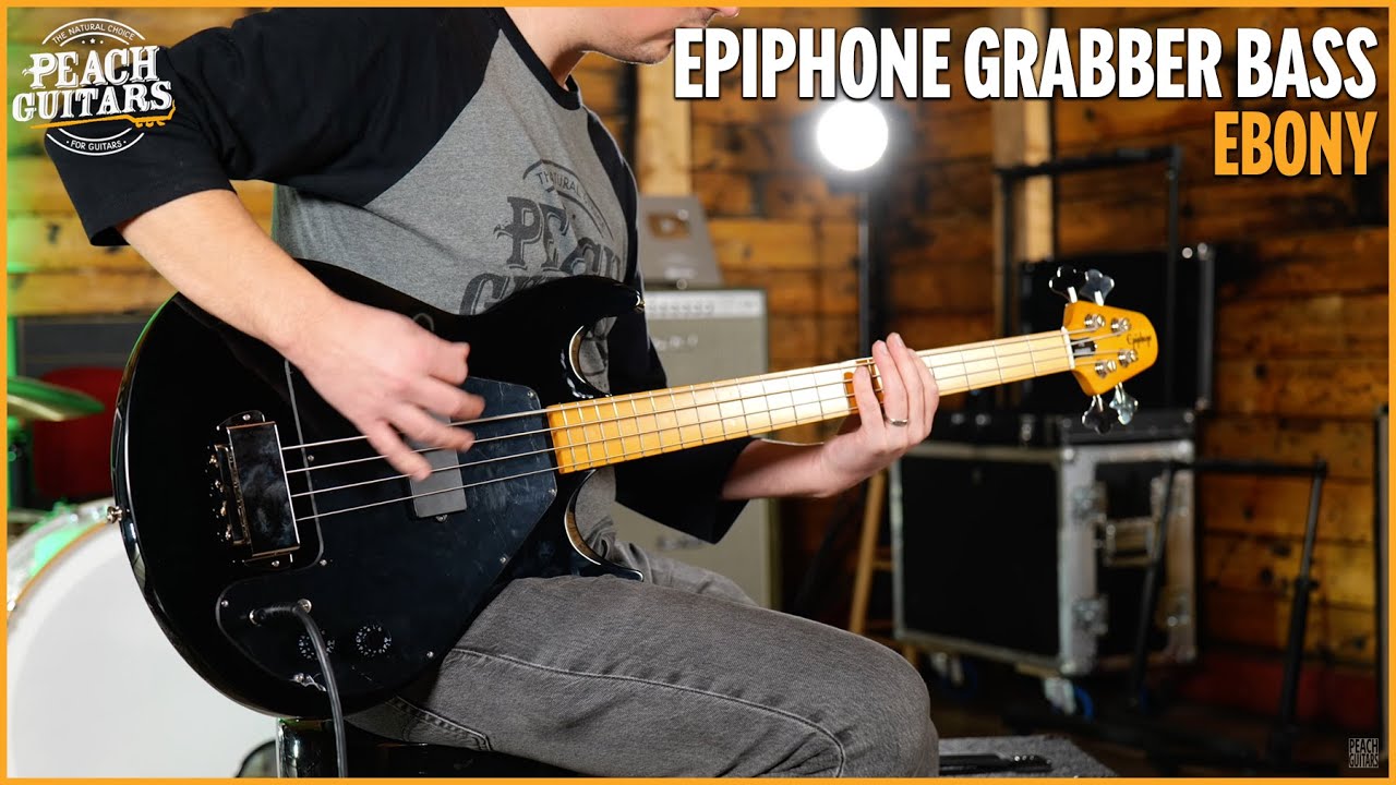 Epiphone Grabber Bass | Ebony