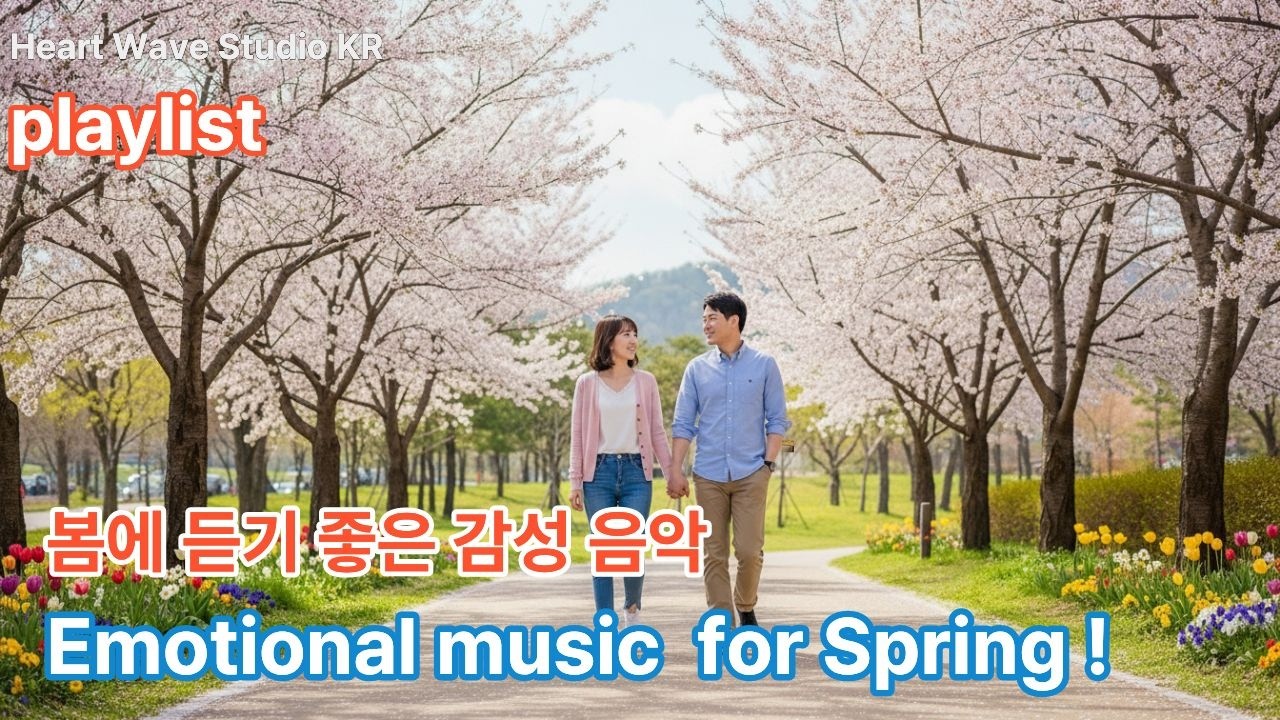 봄에 듣기 좋은 감성 음악, 봄의 속삭임, 사랑의 멜로디, K-POP Power Ballad Symphony