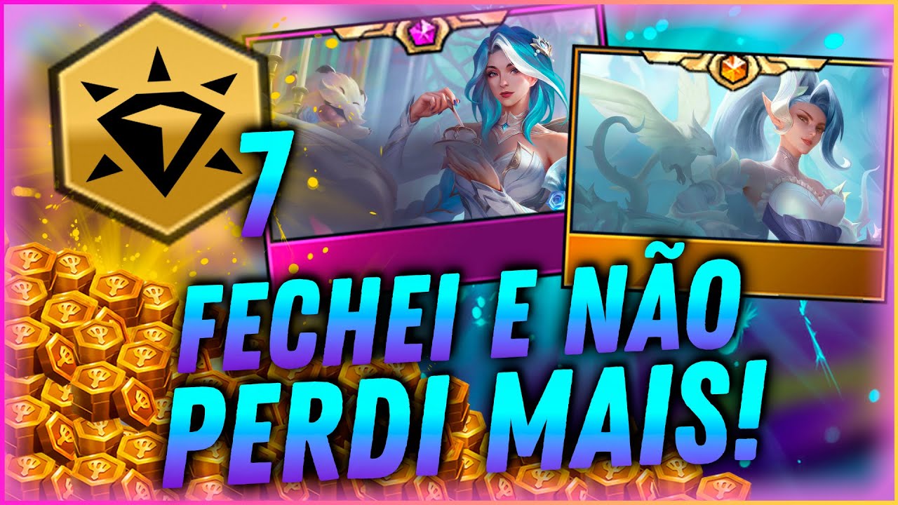 CONSEGUI 7 GAMBITO DE CRISTAL E NÃO PERDI MAIS COM TANTA RECOMPENSA! | Teamfight Tactics Patch 15.1b