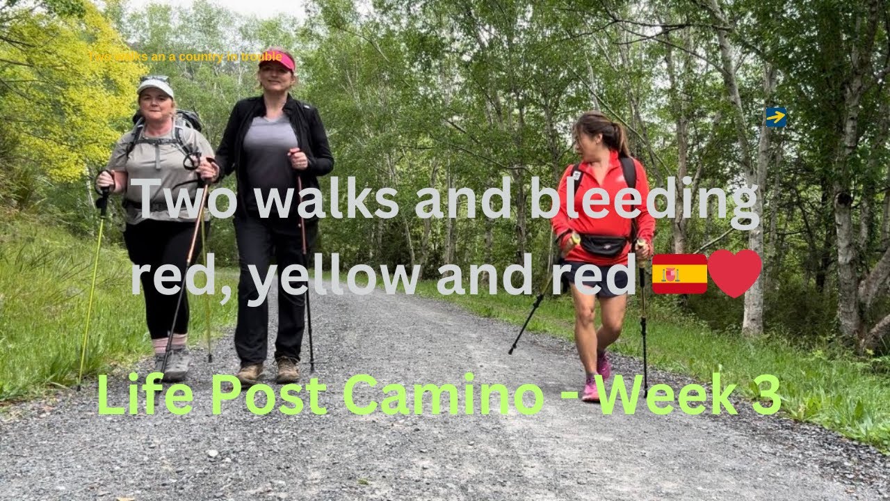 3| Life after Camino| Two walks and Thinking of #Espana| #caminofrances #caminodesantiago