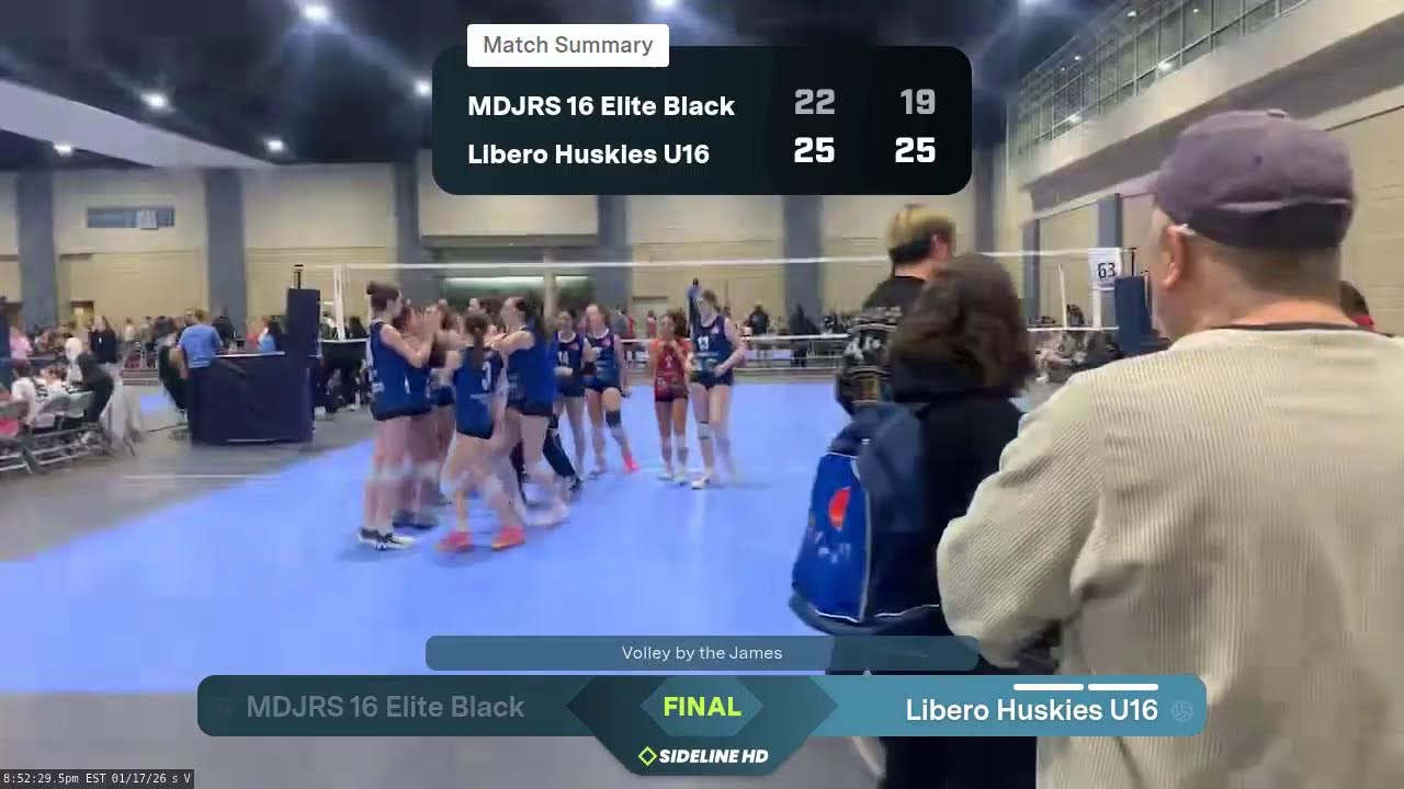 Libero Huskies U16 vs. MDJRS 16 Elite Black (2026.01.17)