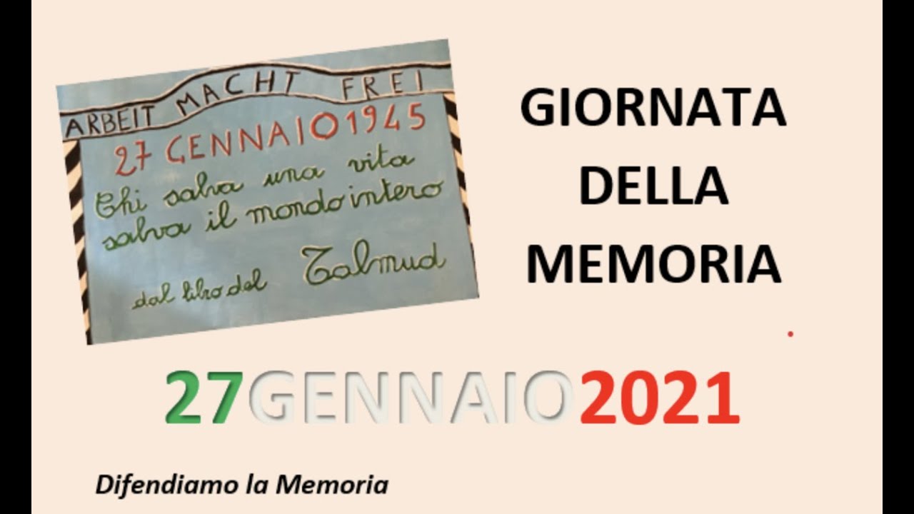 Difendiamo la memoria - Giornata della memoria 27 gennaio 2021
