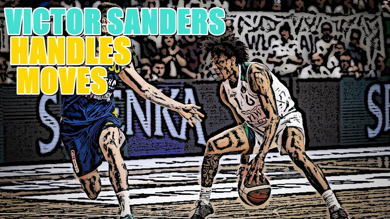 VICTOR SANDERS CREATING A SPACE OFF DRIBBLE | HANDLES OF FIBA EUROPE CUP WINNER 2023