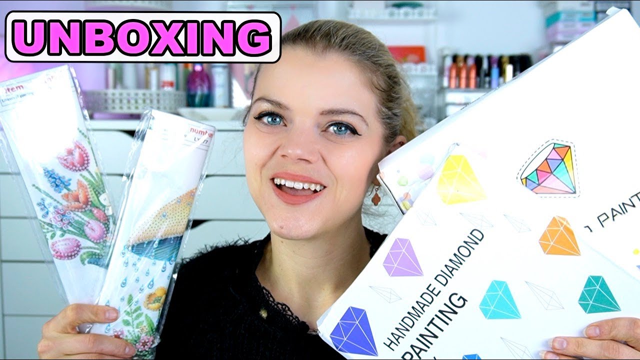 DIAMOND PAINTING HAUL | NEWCRAFTDAY UNBOXING