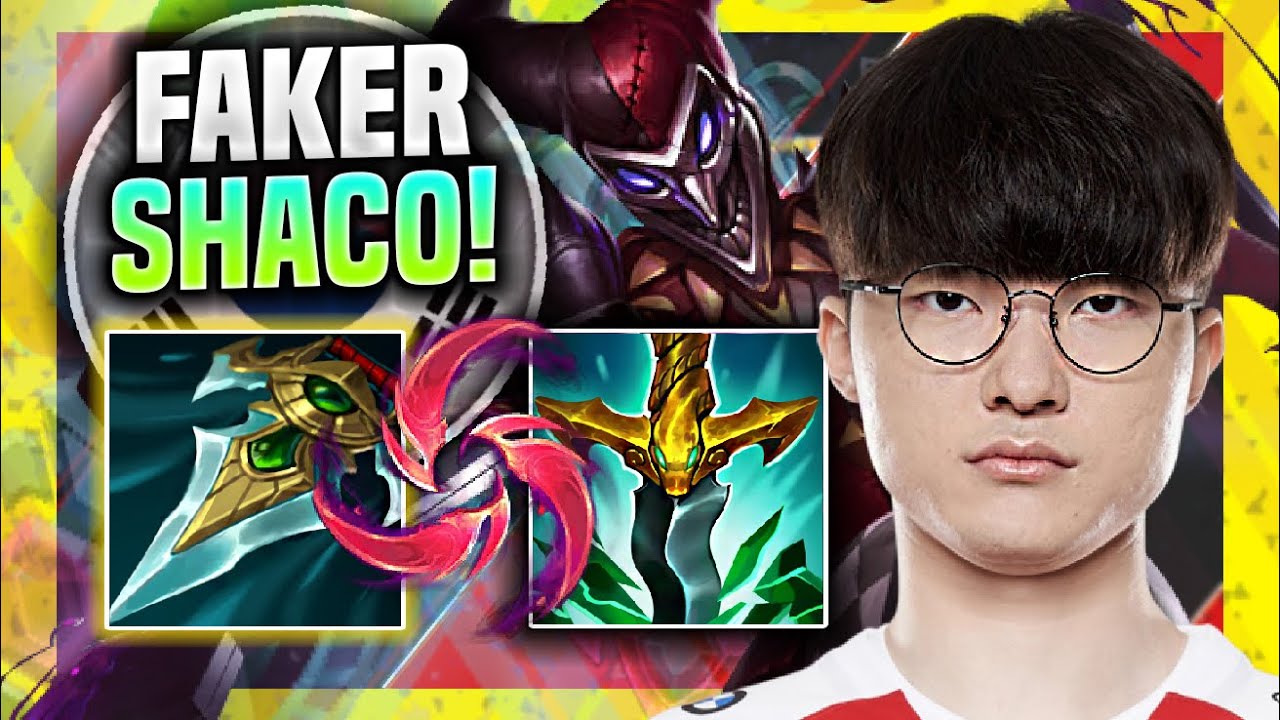 FAKER IS SO GOOD WITH SHACO JUNGLE! - T1 Faker Plays Shaco Jungle vs Rumble! | Season 11