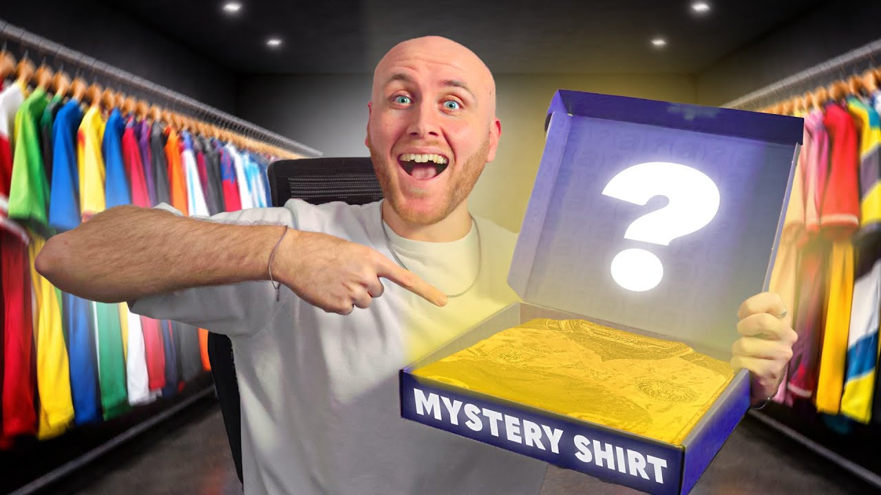 I Unboxed LIMITED EDITION Mystery Football Shirts