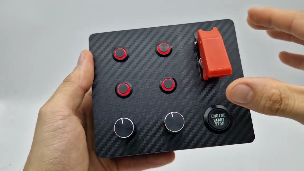 BoxOneRacing Simracing Button Box Unboxing & Setup