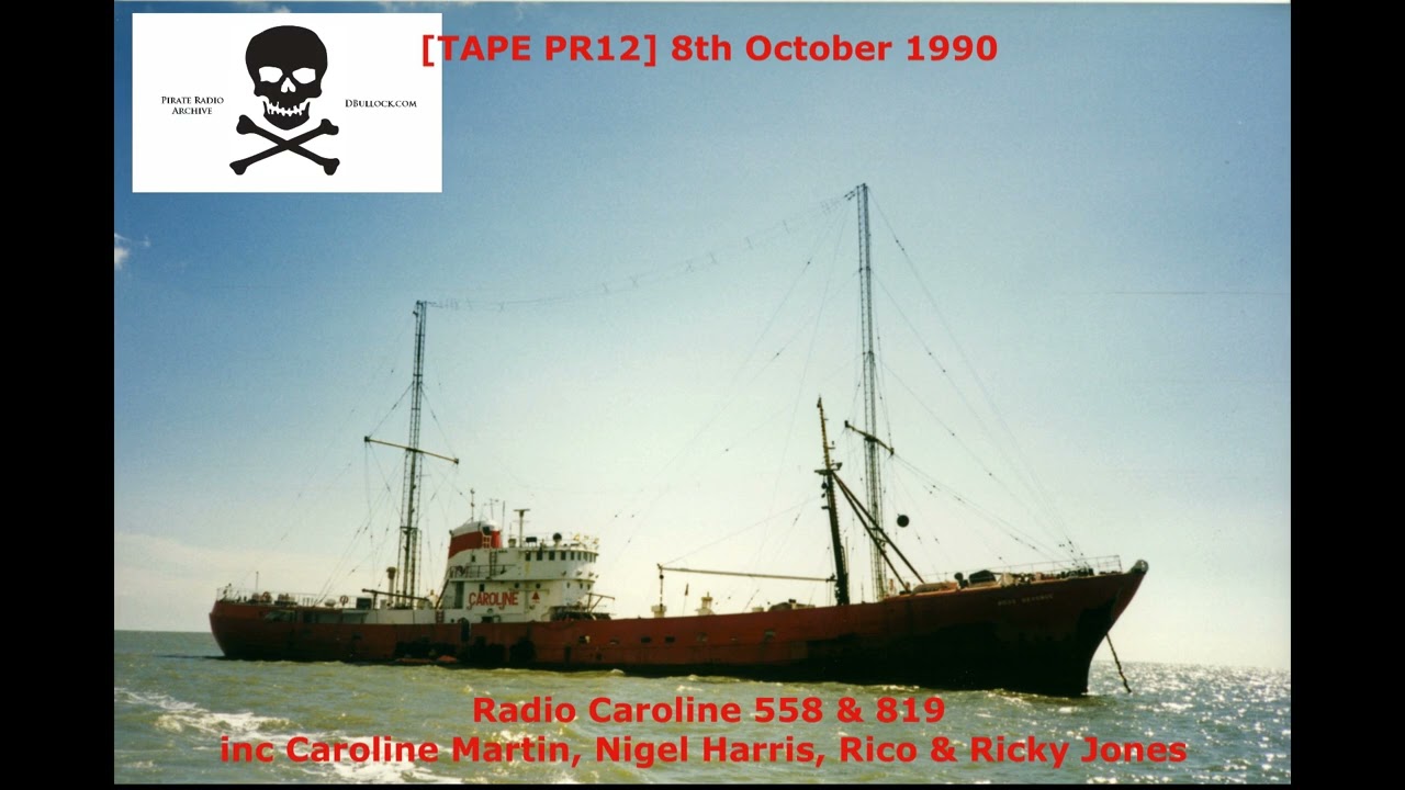 [PR12] Radio Caroline 558/819 inc Rico & Caroline Martin ~ 08/10/1990