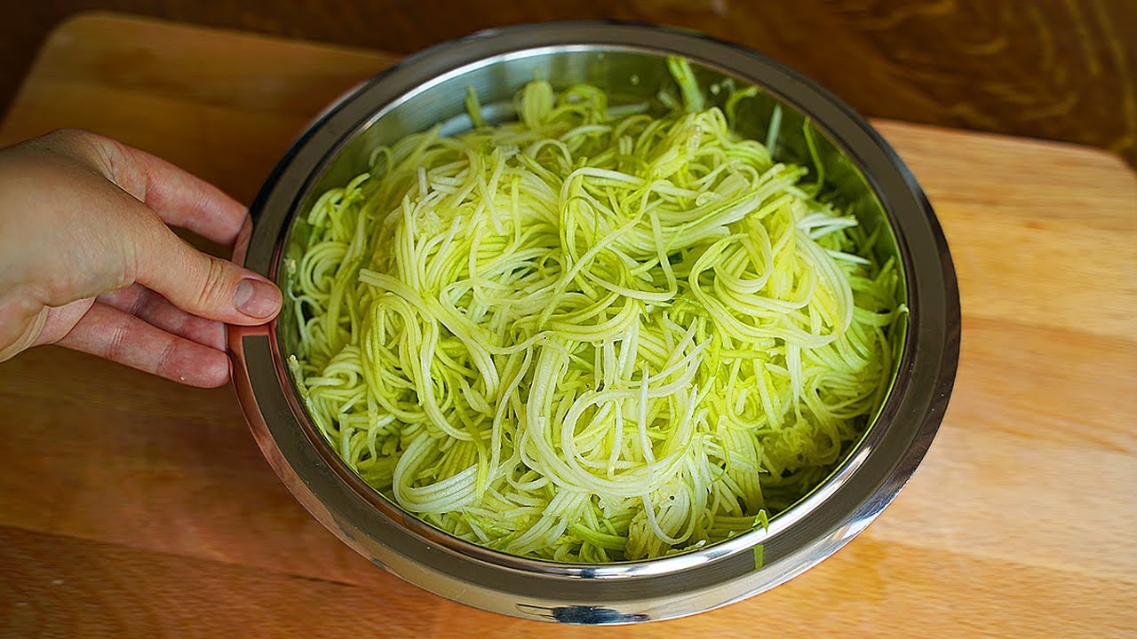 🍋🔥Vitaminbombe aus Zucchini. Frischer Sommersalat – einfach und unglaublich lecker!