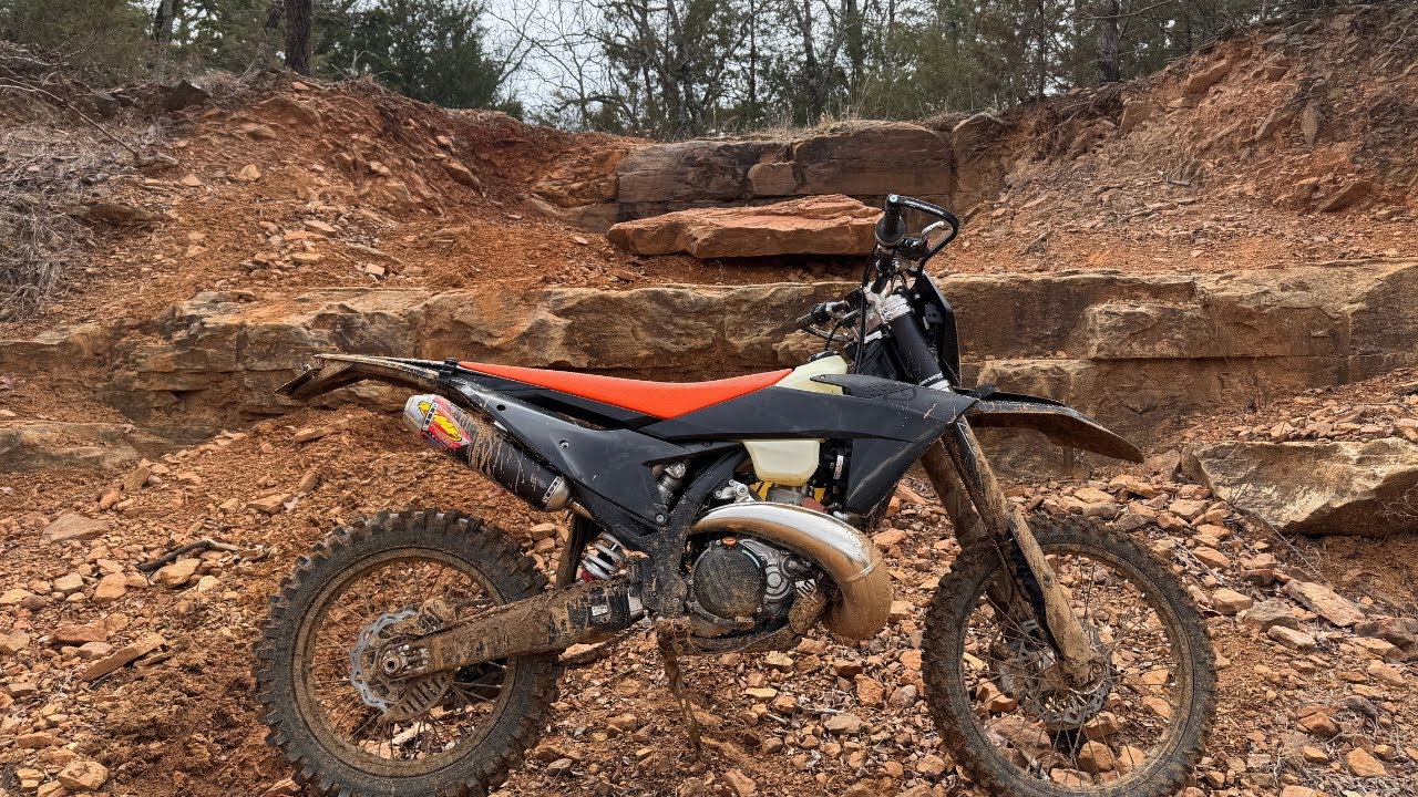 Riding Enduro At Camp Gruber ORV!!