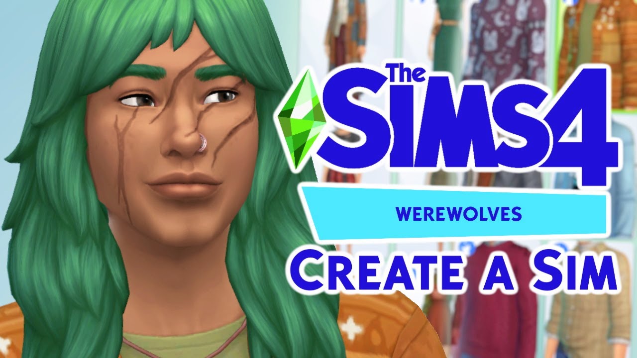 All the new items in CAS for Werewolves!