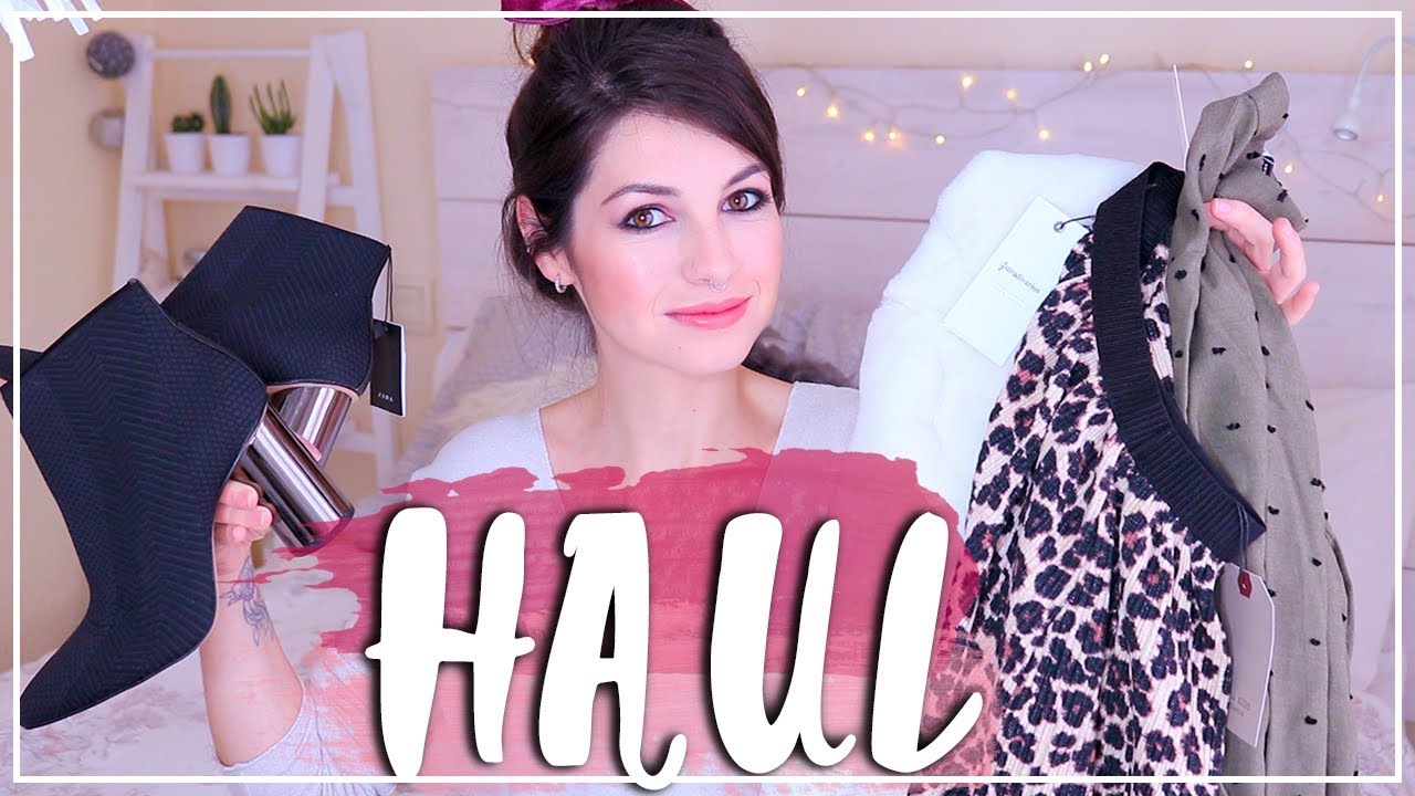 SÚPER HAUL ROPA! COMPRAS DEL BLACK FRIDAY: Zara, Stradivarius   | AniPills