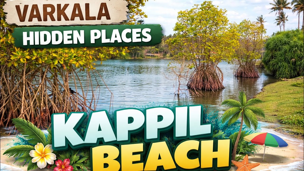 Varkala Hidden Places | Places to visit in Varkala | Kappil Beach | Varkala Beach | Varkala trip