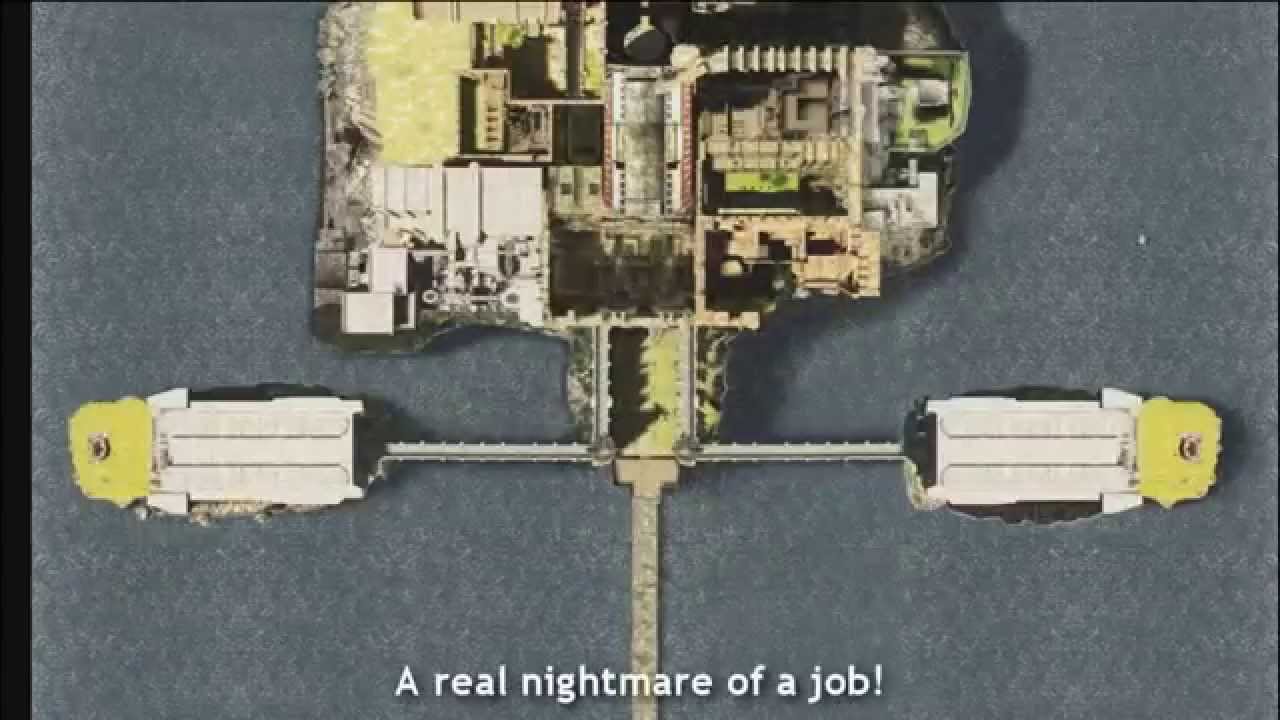 ICO -  Castle map