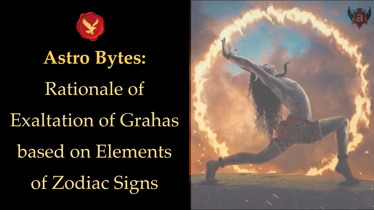 Astro Bytes | Rationale of Exaltation of Grahas based on Element of the Zodiac Sign