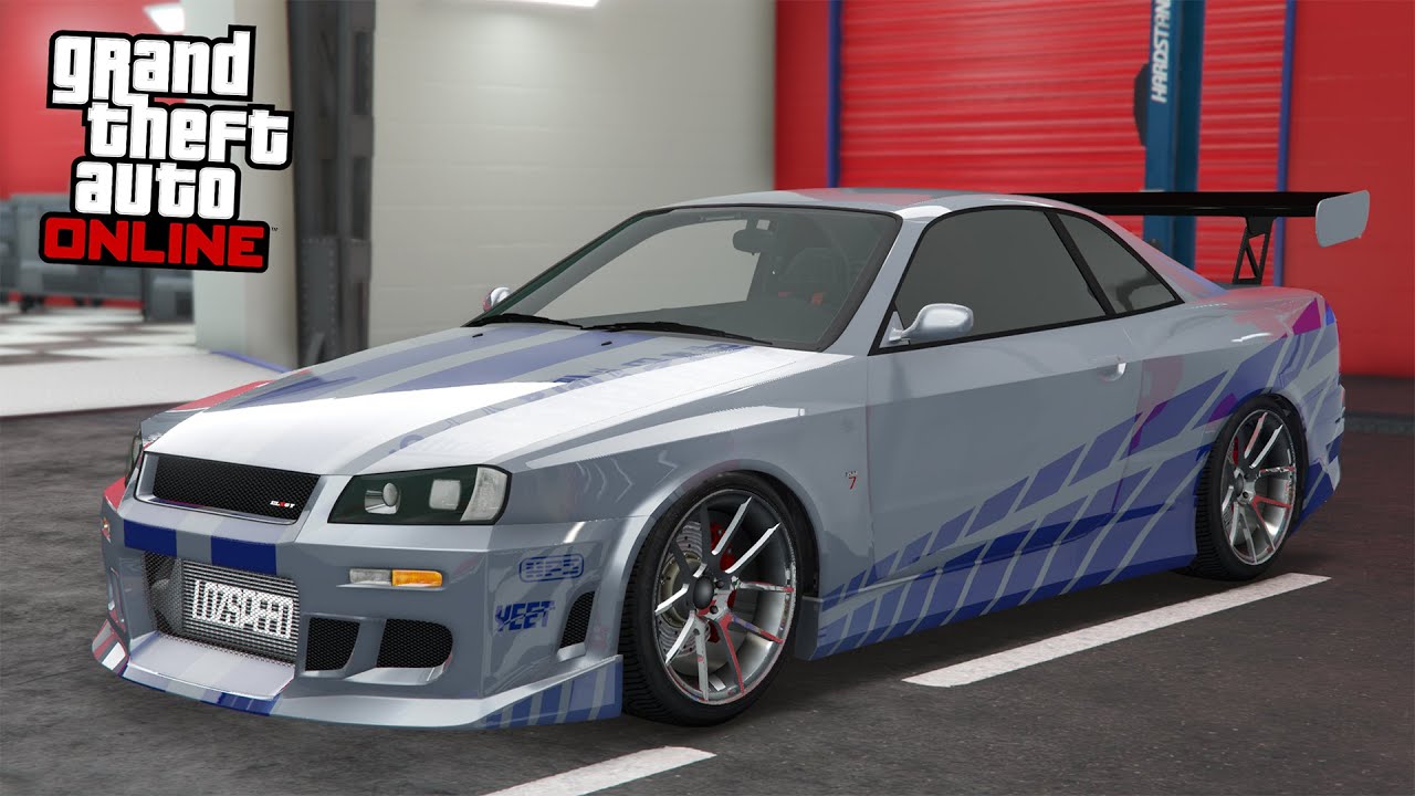 GTA 5 Online - Annis Elegy RH7 (Nissan Skyline GT-R R34) - DLC Vehicle Customization