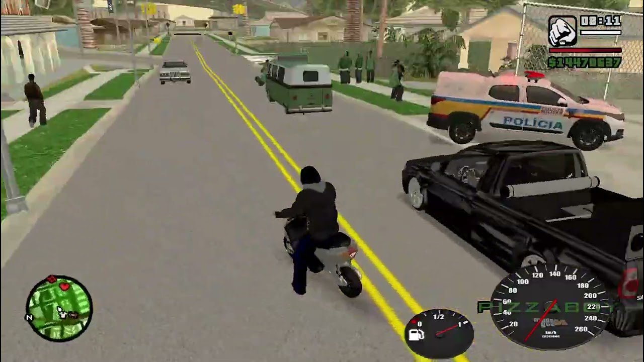 gta sa mod pack de motos bh