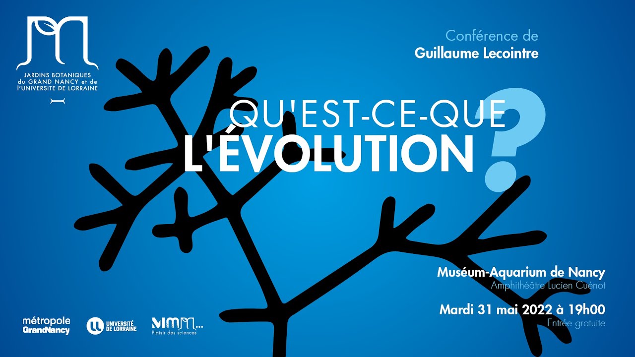 Qu'est-ce que l'évolution ? - Guillaume Lecointre