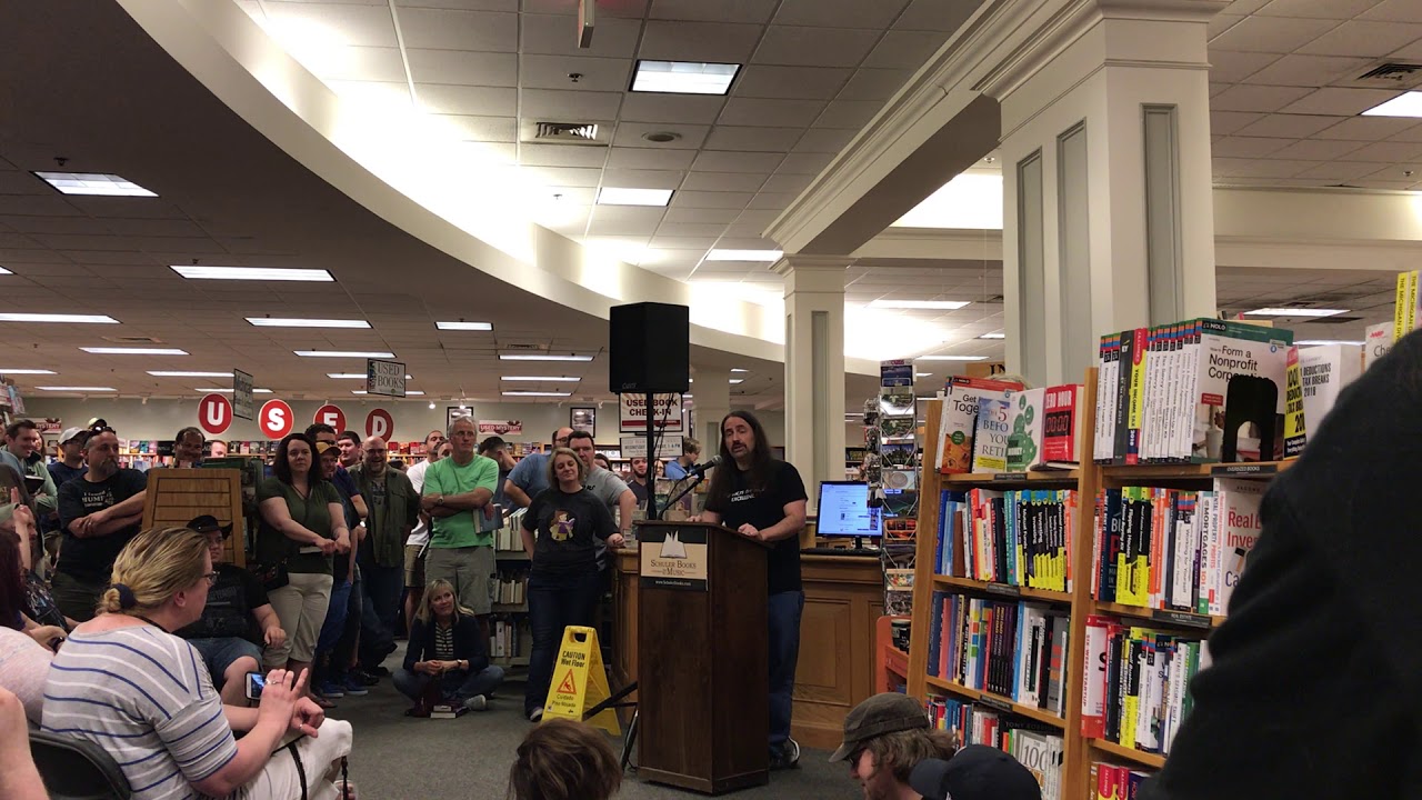 Jim Butcher Okemos Q&A; 10 June 2018