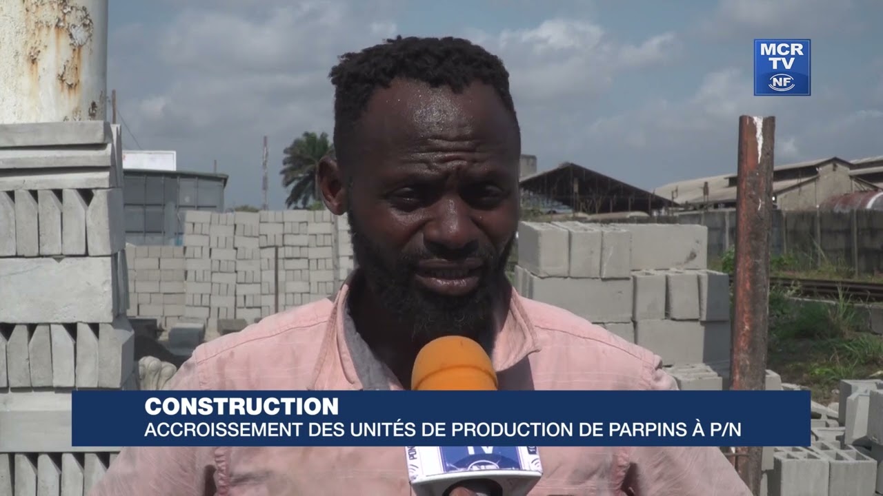 CONSTRUCTION : ACCROISSEMENT DES UNITÉS DE PRODUCTION DE PARPAINGS À POINTE NOIRE