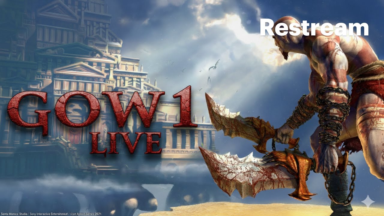 AO VIVO |  GOW1 DUBLADO